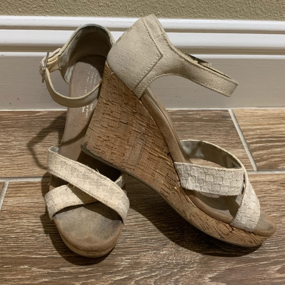 Women’s TOMS Strappy Wedges